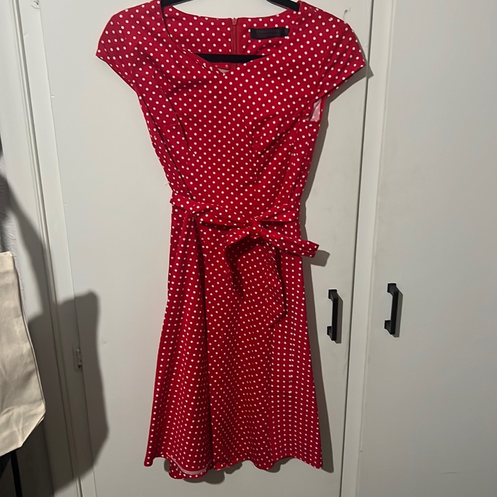 Red Polka Dot Dress
